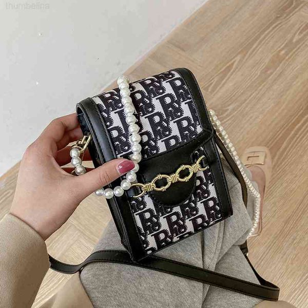 

wallet pearl mini popular mobile phone bag, Red;black