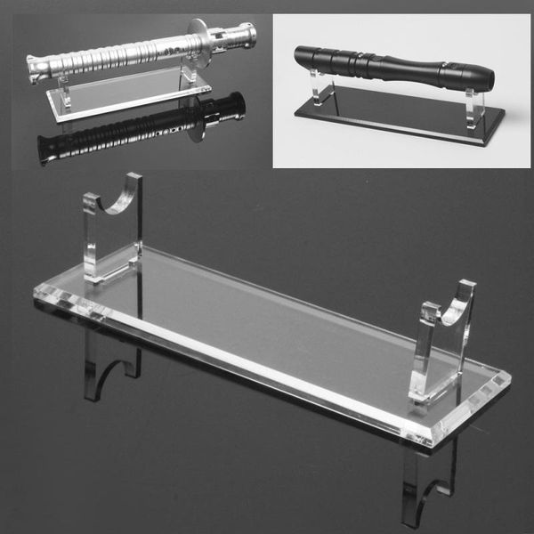 

1pc toy display stand acrylic transparent bracket diy home ornaments