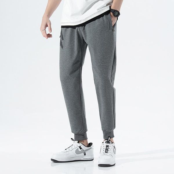 

men's pants kksky sweatpants for men joggers running mens 2021 winter solid baggy sports trousers casual black jogging homme clothing