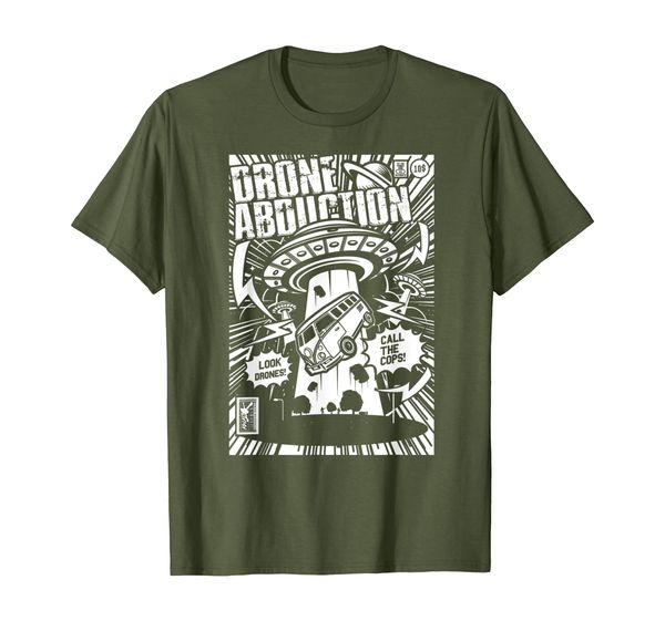 

Drone Alien Abduction shirt - Day at the Park FPV Shirt, Mainly pictures