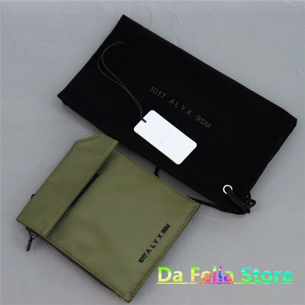 

2021 green alyx bag men women 1017 alyx 9sm jacquard bags bevel angle 1:1 version c0228