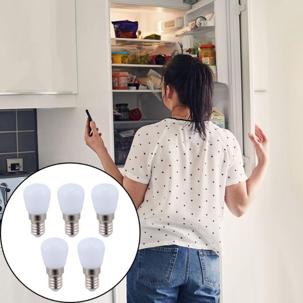 

bulbs 5pcs replacement e14 base refrigerator bulb 200lm 3w appliance led light