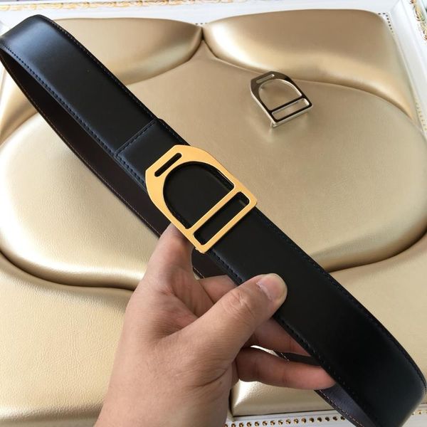 

belts designer fashion belt genuine leather men's women clothing accessories real copper buckle, Black;brown