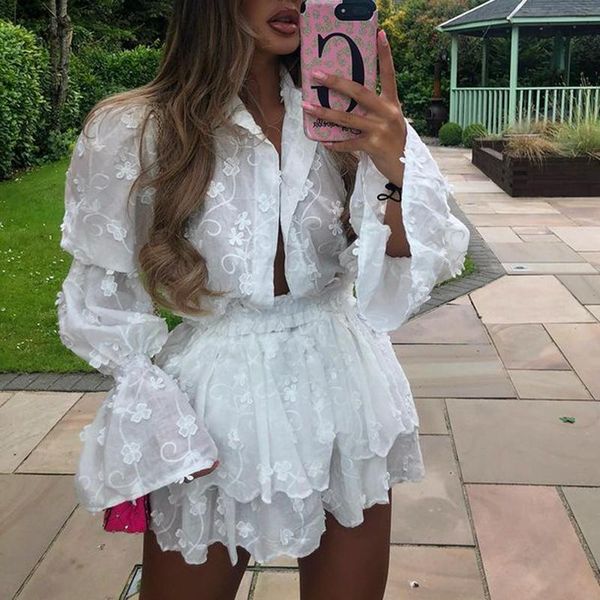 

casual dresses fashion summer floral printed women elegant mini dress turn down collar a line flare sleeve ladies, Black;gray