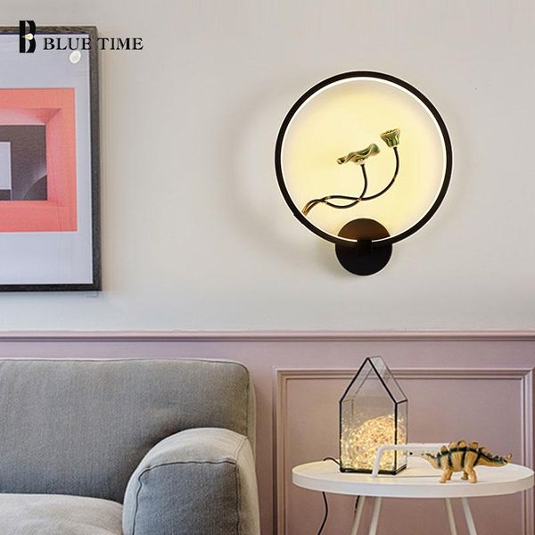 

home lights modern led wall lamp for bedroom living room indoor wall light led sconce stair lights bedside black