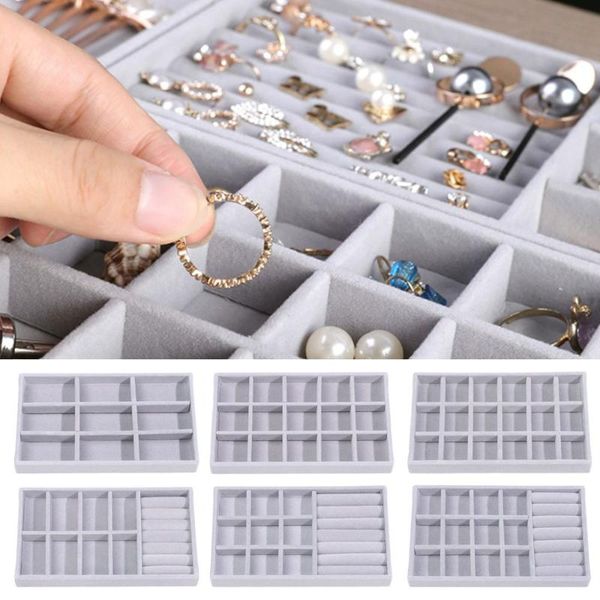 

hooks & rails travel jewelry tray case design bracelets rings storage rotating box accessory earring holder
