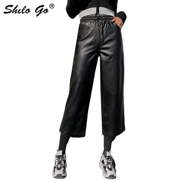 

women's pants & capris 1402-883, Black;white