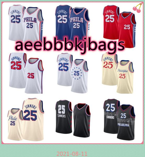 

basketball jersey25 ben simmons, Black;red
