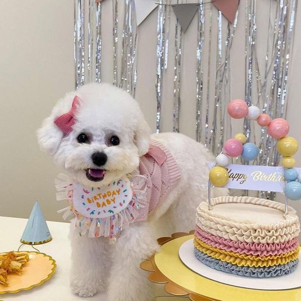 

cat costumes cute dog hat scarf set suitable for pet birthday halloween christmas party dress up accessories puppy kitten supplies