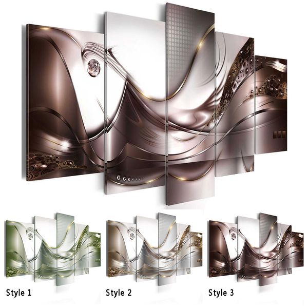 

sell( no frame ) canvas print modern fashion wall art the abstract lines for home decoration choose color & size