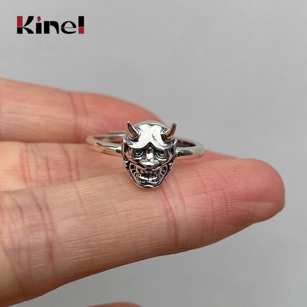

cluster rings kinel silver 925 jewelry fashion punk-style party women creative geometric hip hop rock opening, Golden;silver