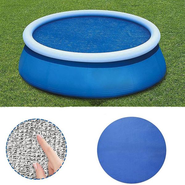 

pool & accessories rectangle swimming round insulation film mat outdoor dustproof floor rain cloth cover#g4