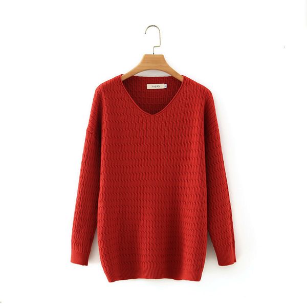 

2021 new large and fat mmv collar knitted sweater in fall of j2uv, Black;white