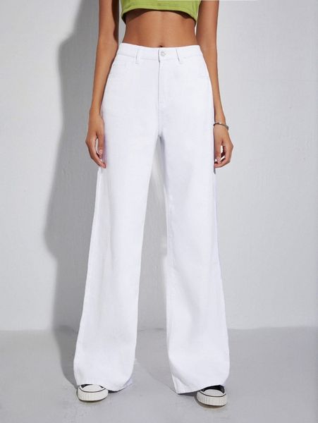 

full length baggy jeans l1ys#, Blue