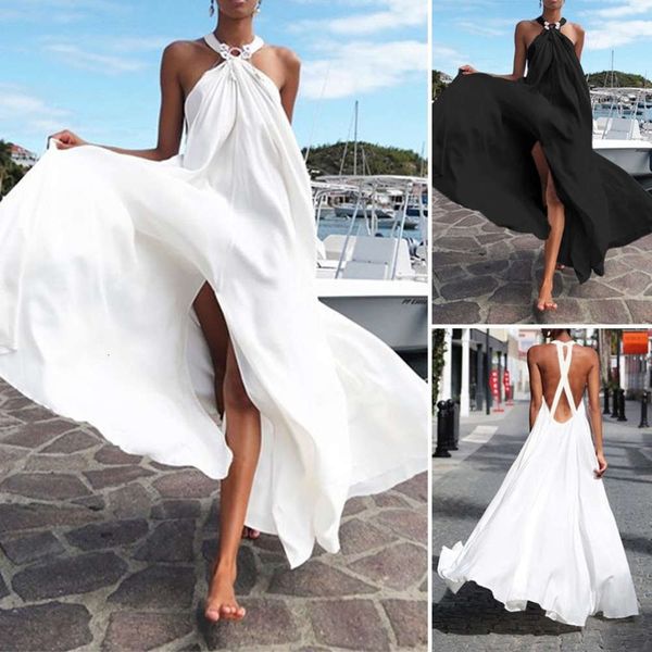 

sleeveless drawstring party evening ball, White;black