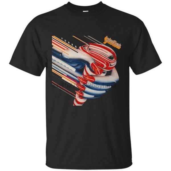 

judas priest turbo men's t-shirt tee many colors size option, White;black