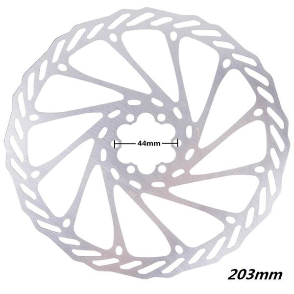 

bike brakes 1pcs ztto 203mm/180mm/160mm/140mm/120mm 6 inches stainless steel rotor disc for mountain road cruiser bicycle parts