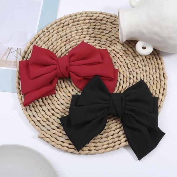 

hair accessories 1pc wild big large fashion satin women girls band trendy hairpin casual clip cute ribbon bow ladies
