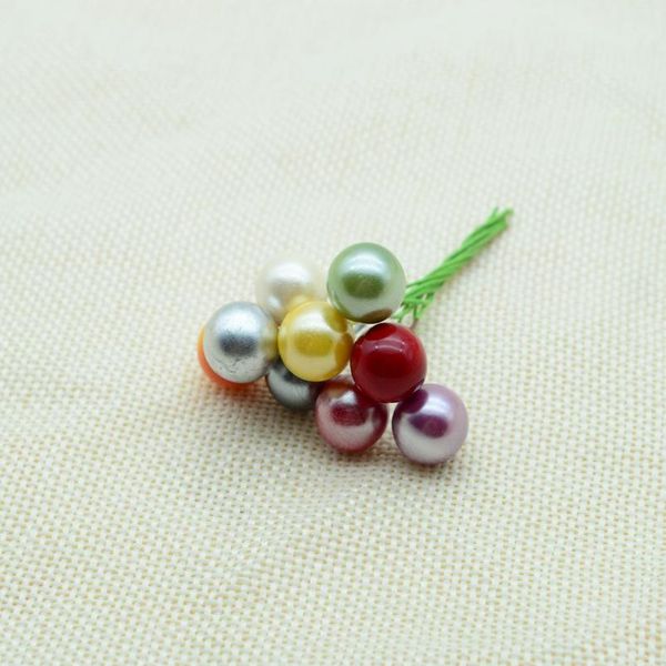 

100pcs foam cherry diy wreath gift a cap scrapbooking christmas decor for home wedding fake floristics artificial fruits jllqnk