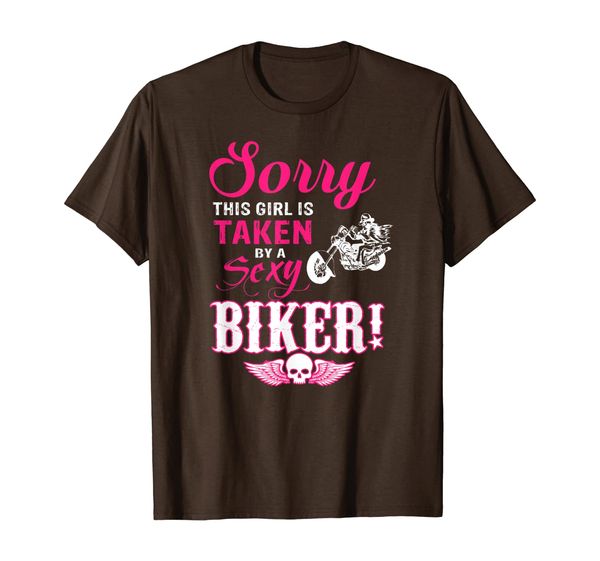 

Sorry this Girls is Taken by a Sexy Biker T-shirt Motorcycle, Mainly pictures