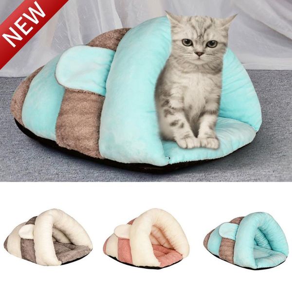 

new fashion closed kennel dogs pet litter deep sleep cat litter sleeping beds warm puppy kennel nest cushion pet products