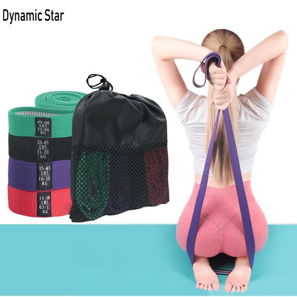

sports fitness resistance bands yoga stretch pullup assist elastic bands home gym workout training portable exercise equipment