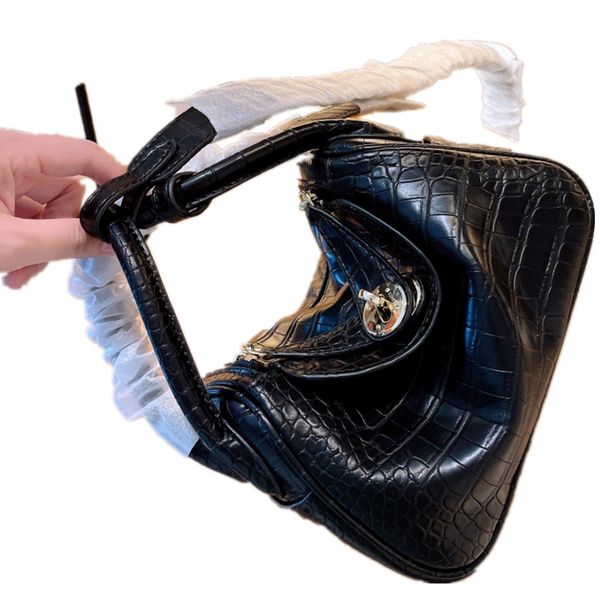 

20cm lindy bag cross body shoulder bags crocodile grain cowhide handbag h brand fanny pack genuine leather belt lady designer women wallet p