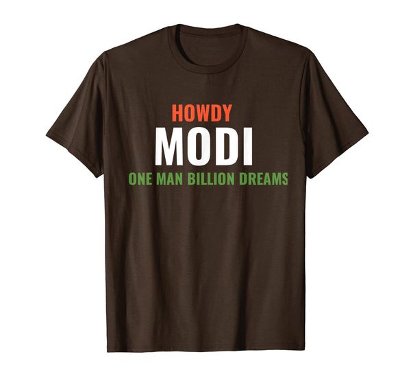 

howdy modi funny politic indian gift t-shirt, White;black