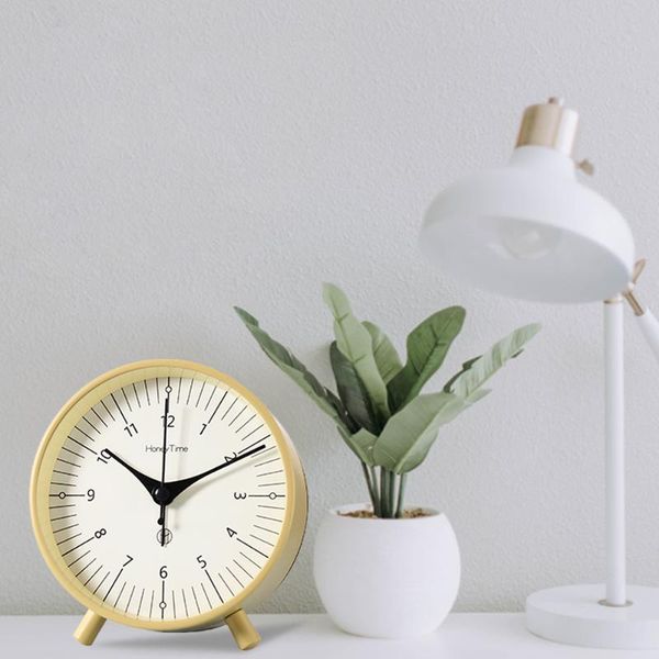 

other clocks & accessories silent alarm clock night light portable watch for child desk table home bedroom office decor
