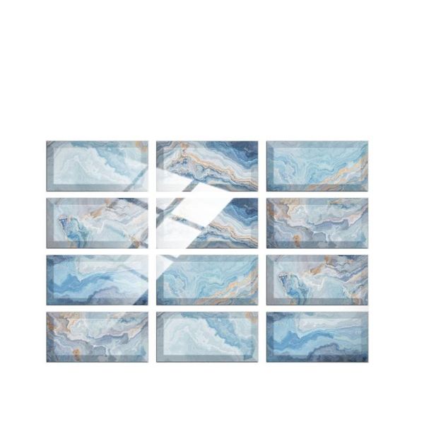 

wall stickers imitation tiles crystal film tile sticker adhesive floor