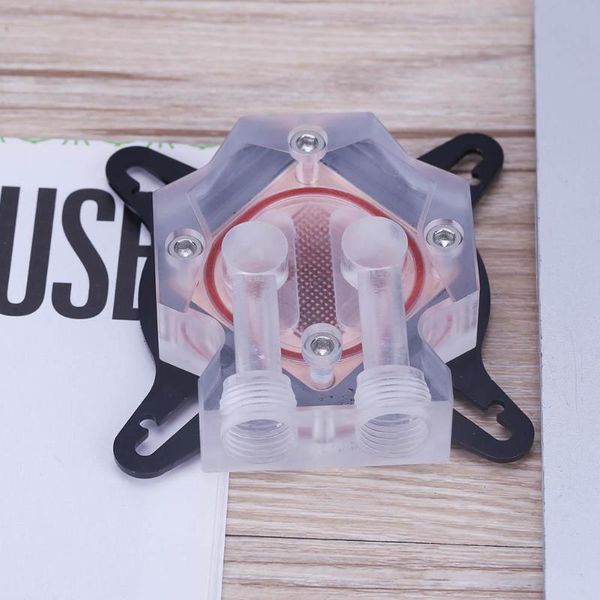 

red copper board graphic card gpu water block for pc water cooling system