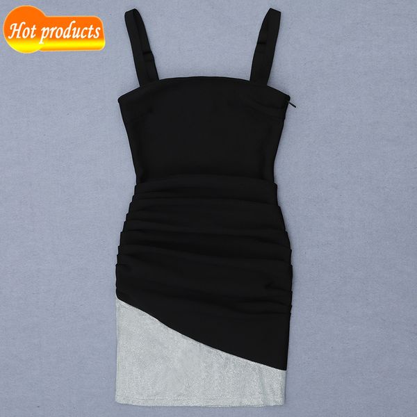 

2021 new female fashions bandage shreds dress pzlk, Black;gray