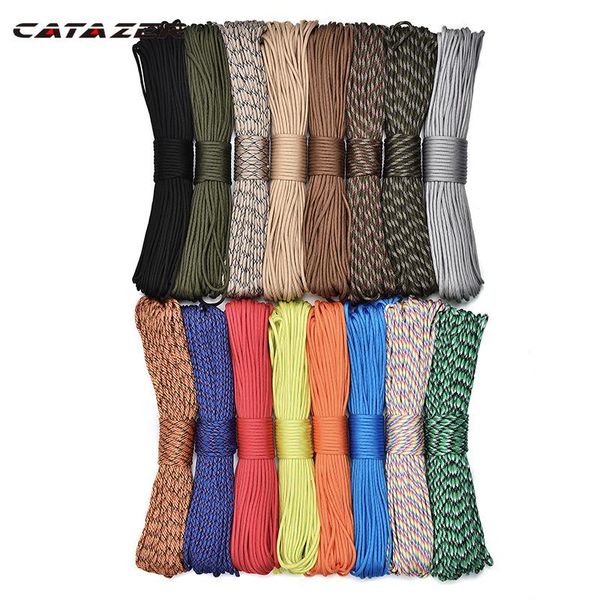 

31 meters dia.4mm 9 stand cores paracord for survival parachute cord lanyard camping climbing camping rope hiking clothesline