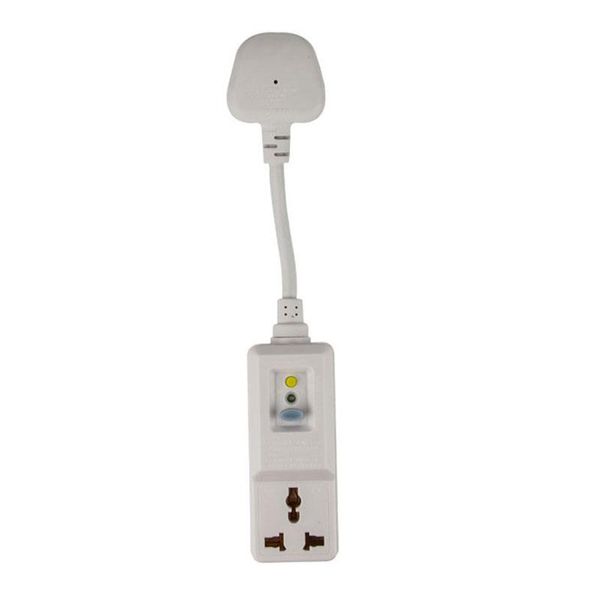

smart power plugs 13a 240v 3 pins uk plug gfci leakage protection safety rcd socket adaptor home circuit breaker cutout trip switch