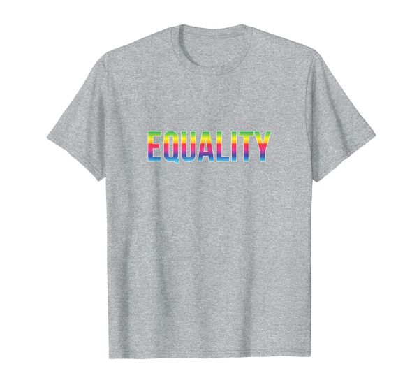 

equality - t-shirt, White;black