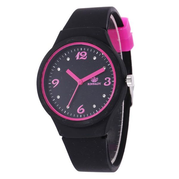 

wristwatches 2021 fashion watch for women stylish rubber sport watches quartz wristwatch clock relogio feminino reloj hombre, Slivery;brown