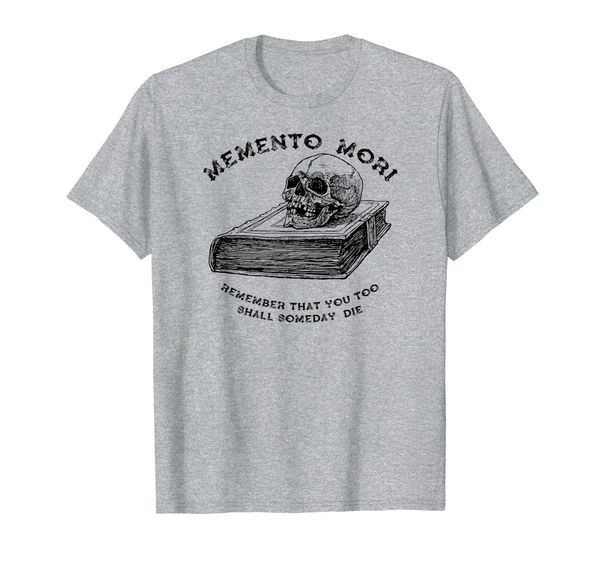 

Memento Mori - Skull on Book T-Shirt, Mainly pictures