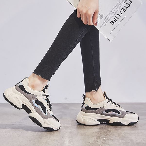 

women shoes casual 2020 platform sneakers walking shoes fashion sneakers woman lace up basket femme vulcanized shoes ladies