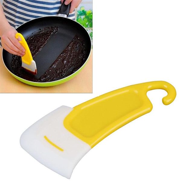 

baking & pastry tools fashion non-stick frying pan scraper silicone kitchen brush cake tool spatulas cleaning