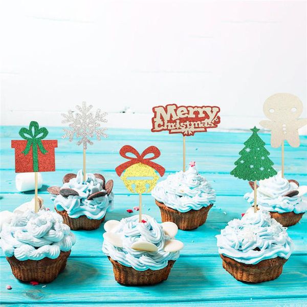 

other festive & party supplies 10pcs snowflake christmas tree gift box paper cupcake ers xmas decor year eve merry cake home
