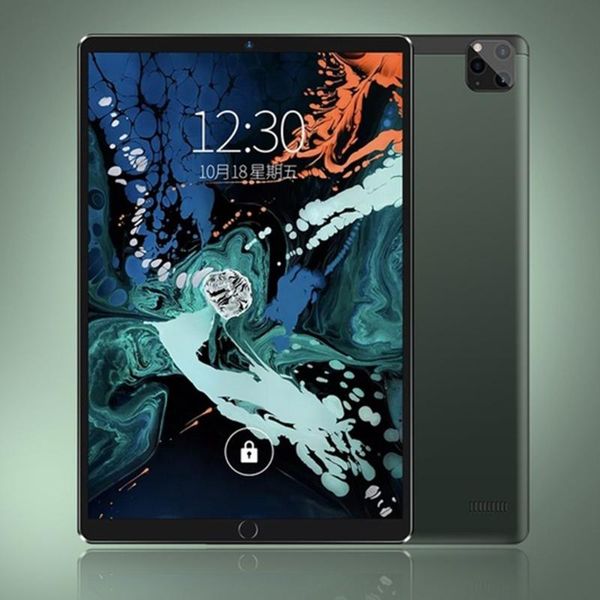 

tablet pc 2021 est 10.1 inch tablets 6gb+128gb wifi android 9.0 bluetooth game computer with three cameras