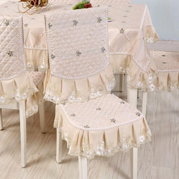 

chair covers european style soft texture set fashion comfortable pleated hem modern simple design cover