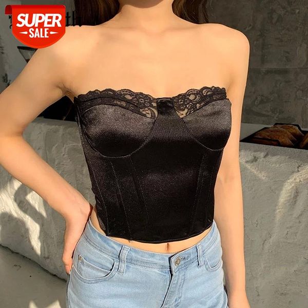 

insgoth vintage lace black camis goth aesthetic bodycon sleeveless camisole women elegant summer backless basic cropped #je2v, White