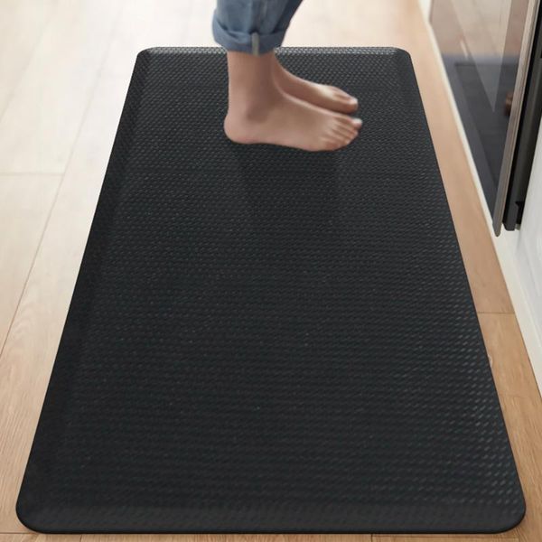 

carpets kitchen bedroom comfort mat office reduce pressure non slip durable thick cushioned waterproof pvc anti fatigue oversized