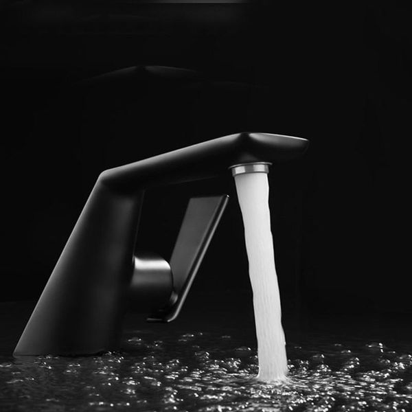 

bathroom sink faucets brass faucet black cold water basin mixer tap single handle hole