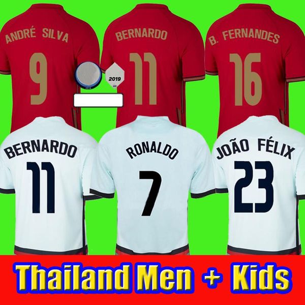

2021 2022 ronaldo soccer jerseys fernandes diogo j. danilo joao felix pepe andrÃ© silva 20 21 22 football shirts men + women and kids kit, Black;yellow