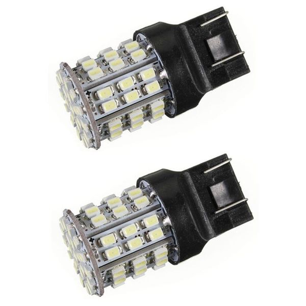 

2x t20 7440 7443 64 smd white 6000k reverse brake tail led bulb light lamp 12v