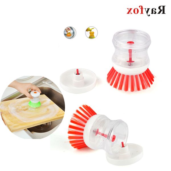 

kitchen gadgets vegetables cleaning brush hydraulic pressure washing brush kitchen pan pot dish bowl brush washing fruit tool wholesale