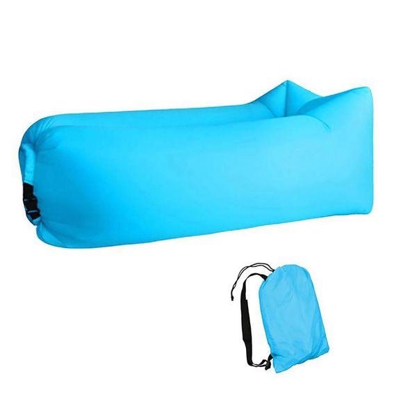 

camping inflatable sofa lazy bag 3 season ultralight down sleeping bag air bed inflatable sofa lounger trending products 6 color