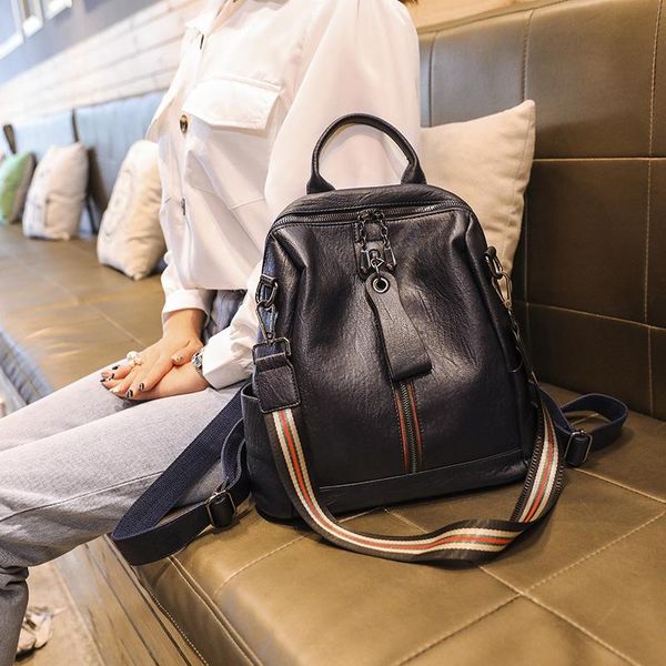 

backpack women's backpack 2021 new fashion korean version of large-capacity ladies shoulder bag college bag back pack